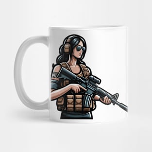 Tactical Girl Mug